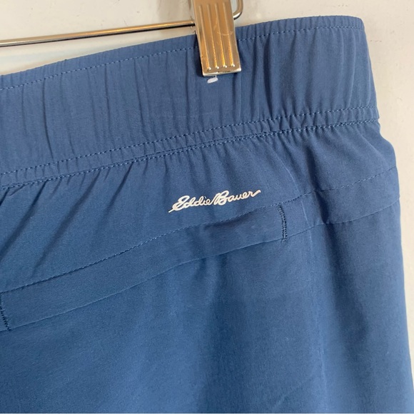 Bundle of 2 Eddie Bauer Ankle Athletic Pants Green Navy Blue Size Large - Picture 6 of 16